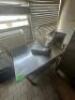 48" STAINLESS STEEL PREP TABLE WITH UNDERSHELF AND CASTERS - 2