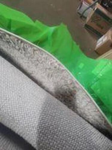 DESCRIPTION: (1) ROLL OF SHAG CARPET INFORMATION: GREY RETAIL$: $85.00 SIZE: 7X? QTY: 1