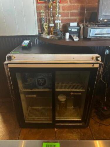 SINGLE SECTION SLIDING GLASS DOOR COOLER
