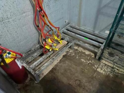(2) - 3 FT. DUNNAGE RACKS