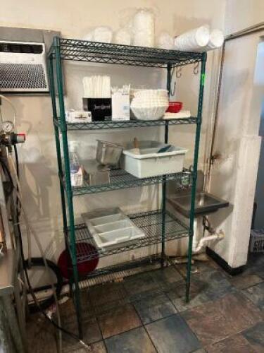 6 FT. SHELVING UNIT