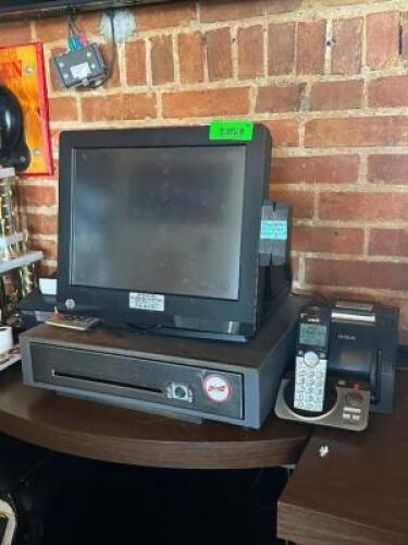 POS SYSTEM / MONITOR AND RECEIPT PRINTER