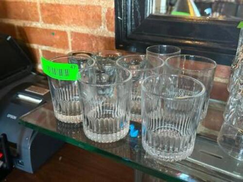 ASSORTED CROWN ROYAL ROCKS GLASSES