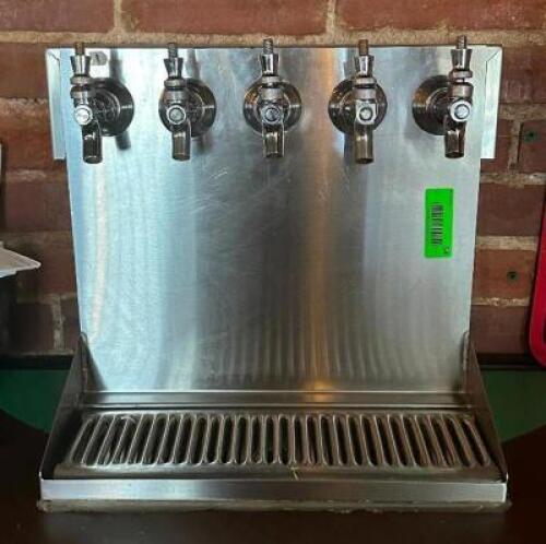 FIVE SPOUT BEER TAP SYSTEM