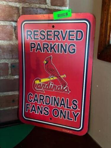 CARDINAL PARKING DECORATION