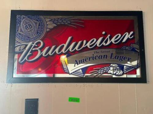 BUDWEISER AND FAUST LAGER DECORATIONS