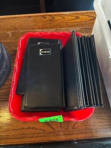 (10) - RECEIPT FOLDERS