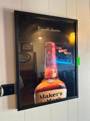 MAKERS MARK FRAMED PRINT