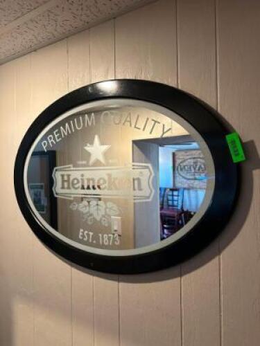 HEINEKEN BAR MIRROR