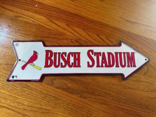 BUSCH STADIUM SIGN
