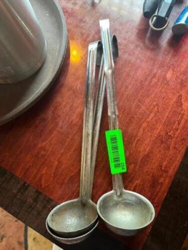 (4) - STAINLESS LADLES