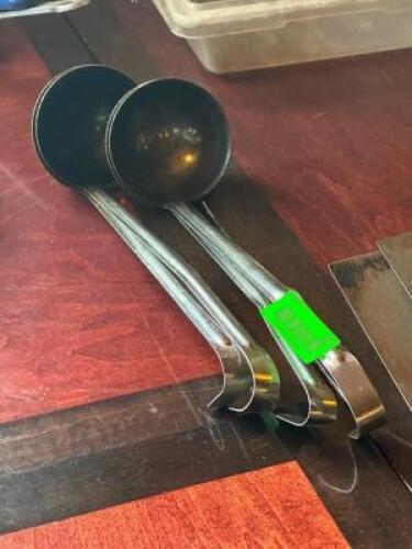 (4) - STAINLESS LADLES