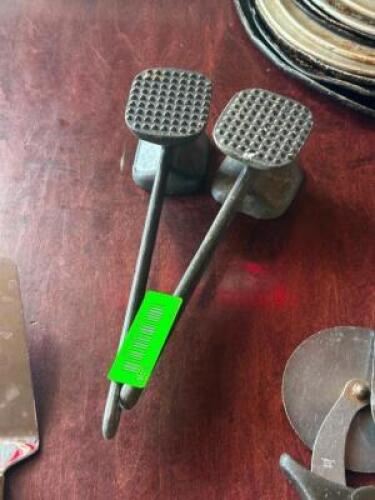 (2) - MEAT HAMMERS