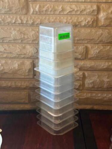 (10) - 1/6 SIZE INGREDIENT CONTAINERS