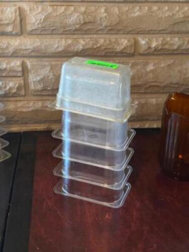 (4) - 1/9 SIZE INGREDIENT CONTAINERS