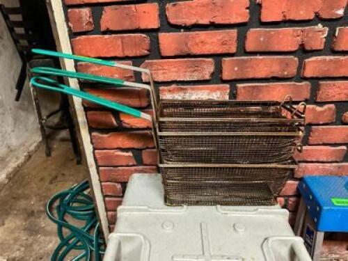 (2) - FRYER BASKETS
