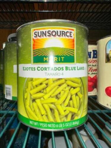 (6) - CANS OF GREEN BEANS