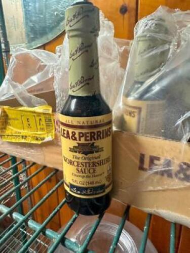 PARTIAL CASE OF WORCESTERSHIRE SAUCE