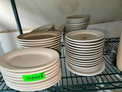 ASSORTED BREAD PLATES