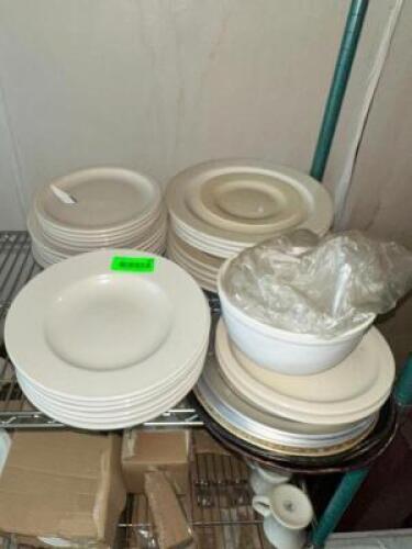 LARGE GROUP OF DINNER PLATES