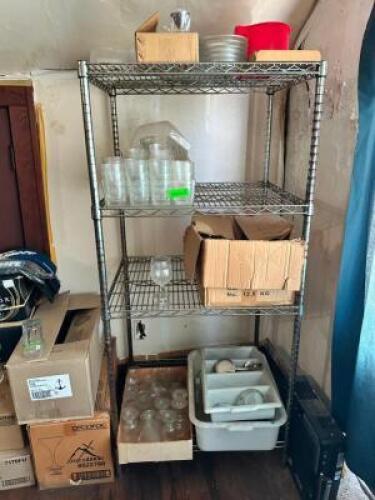 CONTENTS OF SHELVING UNIT