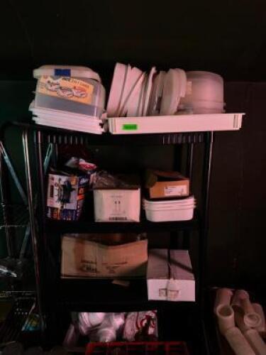 CONTENTS OF SHELVING UNIT