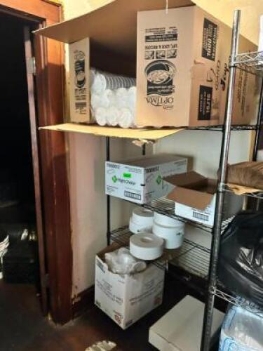 CONTENTS OF SHELVING UNIT
