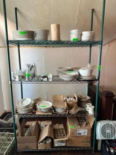 6 FT. SHELVING UNIT