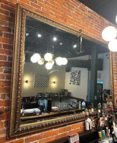 77" DECORATIVE MIRROR
