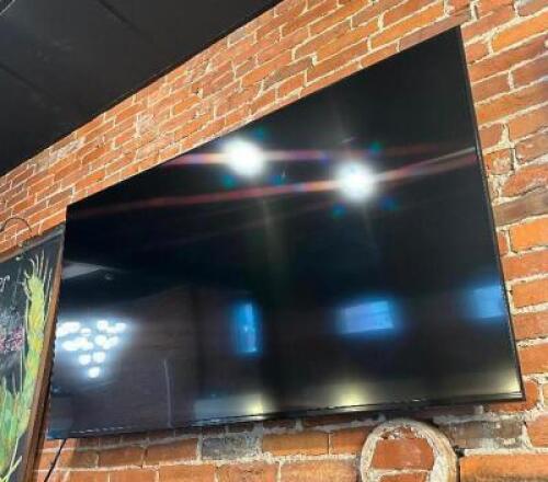 65" TV WITH WALL MOUNT