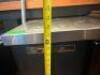 90" THREE GLASS DOOR BACK BAR COOLER - 6