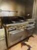 CASTLE TWO DOOR GAS RANGE WITH GRIDDLE AND STOVE TOP - 2