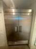 78" STAINLESS STEEL TWO DOOR REACH IN FREEZER - 4