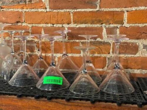 (8) - MARTINI PLASTIC GLASSES
