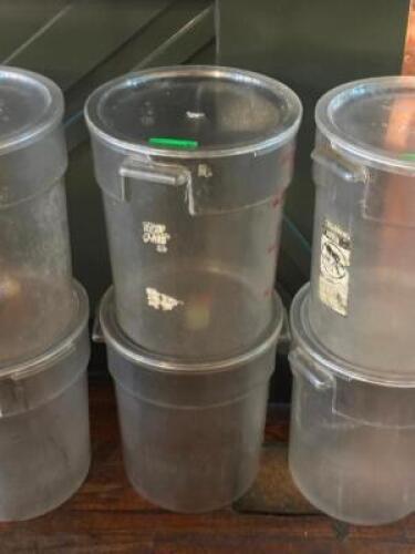 (2) - 20L CONTAINERS WITH LIDS