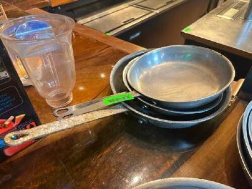 (3) - FRYING PANS