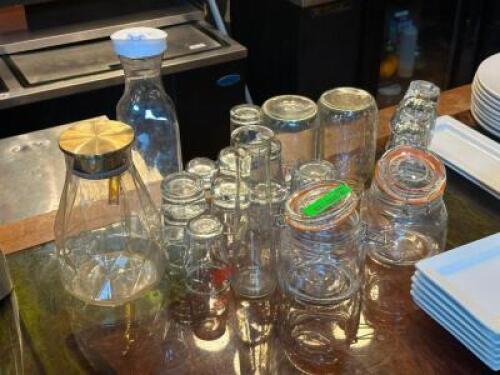 ASSORTED BEVERAGE GLASSES