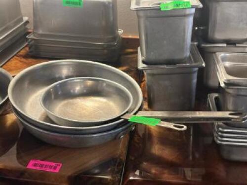 (3) - FRYING PANS