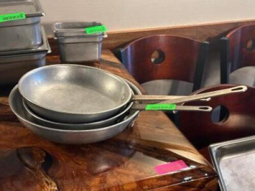 (3) - FRYING PANS
