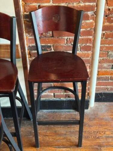 (4) - HIGH TOP DINNING CHAIRS