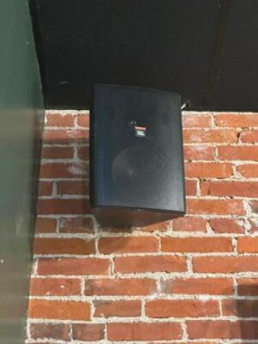 (4) - WALL MOUNTED SPEAKERS