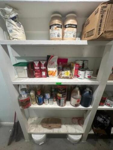 CONTENTS OF SHELVES
