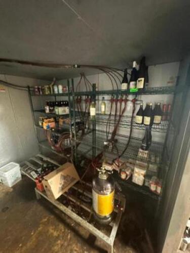 (2)- WIRE SHELVING UNITS