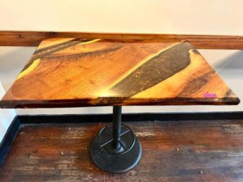 CUSTOM MADE BAR HEIGHT TABLE