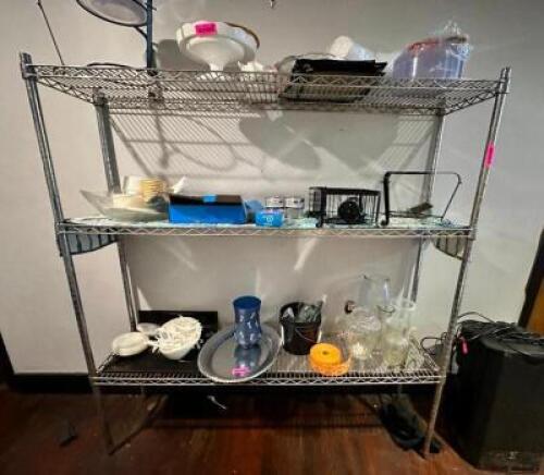 THREE TIERED SHELF