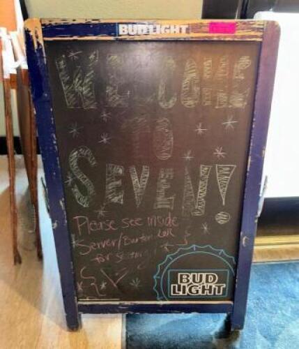 A-FRAME CHALK BOARD