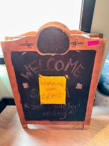 A-FRAME CHALK BOARD