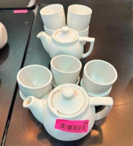 (2)- TEA SETS