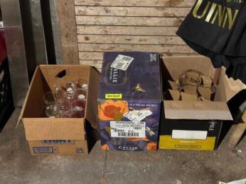 ASSORTED BAR GLASSES