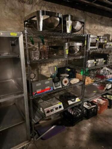 WIRE SHELVING UNIT